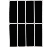 Royal Green Rectangular Sticker Color Coded Write on Labels for Organizing, Moving, & Mailing, 3x1 inch Stickers to Write On Labels & Tags for Home, Office, and School Projects, 400-Pack (Black)