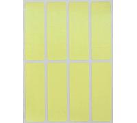 Royal Green Rectangular Stickers Color Coded Write on Labels for Organizing, Moving, & Mailing, 3x1 inch Stickers to Write Labels & Tags for Home, Office, and School Projects, 120-Pack (Pastel Yellow)