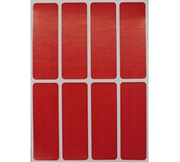 Royal Green Red Rectangle 7.5cm x 2.5cm Sticky Labels Color Coding Stickers (75mm x 25mm) 40 Pack
