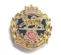 Royal Hampshire Regiment British Army - MOD Military Approved Army Enamel Badge