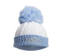 Royal Icon Knitted Pom Pom Hat - Baby Boys & Girls Winter Hat - Single Pom Pom - Warm Double Bubble - 0-12 Months - Acrylic, Blue New Prince - Ri682