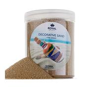 Royal Imports Decorative Beach Sand for Vase Filler, Wedding, Home Decor, Arts & Crafts, Fire Pit, Fireplace, Pet Tank Habitat - 4.5 LBS, Natural Beige