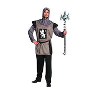Royal Knight Adults Fancy Dress Medieval Soldier Warrior Mens Costume Outfit New