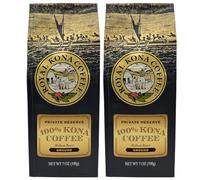 Royal Kona 100% Hawaiian Kona Coffee Ground Medium Roast 200ml Bag (Pack of 2)