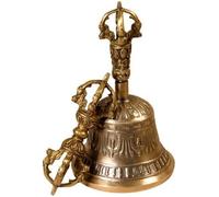 Royal Kurta BUDDHIST TIBETAN BELL DORJE VAJRA REIKI SPACE CLEARING MEDITATION UNIQUE UNUSUAL GIFT IDEA