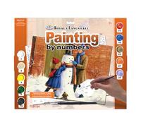 Royal & Langnickel 11 x 15 inch The Snowman Pre-Printed Paint by Number Painting Set