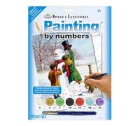 Royal & Langnickel 11 x 15 inch Winter Wonderland Pre-Printed Paint by Number Painting Set