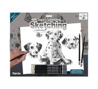 Royal & Langnickel 15 x 11 inch Dalmatians Pre-Printed Sketching Made Easy Drawing Set