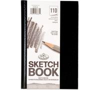 Royal & Langnickel 5.5 x 8.5 inch HARDBOUND Sketchbook, White