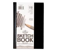 Royal & Langnickel 5.5 x 8.5 inch HARDBOUND Sketchbook, White