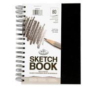 Royal & Langnickel 5.5 x 8.5 inch Spiral Sketchbook, White