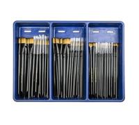 Royal & Langnickel 72 PC. Majestic RND & Flat Box