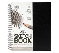 Royal & Langnickel 8.5 x 11 inch Spiral Sketchbook, White