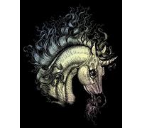 Royal & Langnickel 8 x 10 inch Arabian Unicorn Pre-Printed Holographic Foil Set