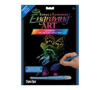 Royal & Langnickel 8 x 10 inch Fairy Princess Pre-Printed Foil Set - Rainbow