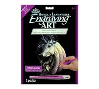 Royal & Langnickel 8 x 10 inch Proud Unicorn Pre-Printed Holographic Foil Set
