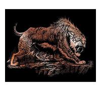 Royal & Langnickel 8 x 10 inch Sabre-Tooth Pre-Printed Foil Set - Copper