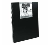 Royal & Langnickel A3 Hard Back Spiral Bound Artist Sketch Book 80 Page Drawing