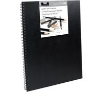 Royal & Langnickel A3 Hardback Sketch Book, Black