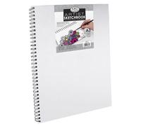 Royal & Langnickel A4 Canvas Cover Sketch Book – Hardback – Beige
