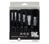 Royal & Langnickel Chique Mineral Brush Set with Case, Black