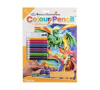 Royal & Langnickel Colour Pencil by Numbers Sorcerer Designed Painting Set
