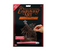 Royal & Langnickel Copper Engraving Art A4 Size Giraffe and Baby Designed Painting Set