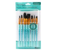 Royal & Langnickel Brush Set Crafter's Choice Black Taklon 15/Pkg Small to Medium RCC 603
