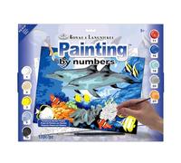 Royal & Langnickel Dolphins Painting by Numbers Kit PJS24