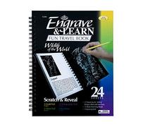 Royal & Langnickel Engraving Art Travel Book – Engrave & Learn: Wildlife of the World