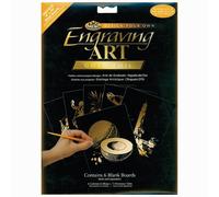 Royal & Langnickel Engraving Art Gold 8 x 10 inch Blank Board (Pack of 6)