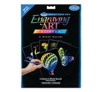 Royal & Langnickel Engraving Art Rainbow 11 x 14 inch Blank Board (Pack of 6)