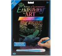 Royal & Langnickel Engraving Art Rainbow Sea Turtle Royal & Langnickel Multicolor