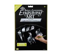 Royal & Langnickel Engraving Art Silver 8 x 10 inch Blank Board (Pack of 6)