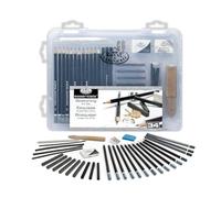 Royal & Langnickel Essentials Clear View Small Case Sketching Art Set