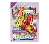 Royal & Langnickel Foil Paint by Number Butterflies Designed Painting Set