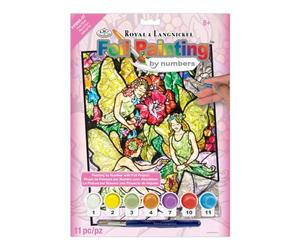 Royal & Langnickel Foil Paint by Number Flower Fairies Designed Painting Set