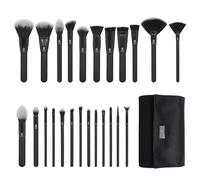 Royal & Langnickel Full Size MODA Pro Full Face 25PC Makeup Brush Set with Travel Pouch
