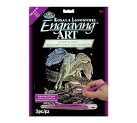 Royal & Langnickel Glow In The Dark Engraving Art A4 Size Pegasus Designed Painting Set
