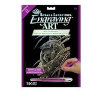 Royal & Langnickel Glow In The Dark Engraving Art A4 Size Snake Designed Painting Set