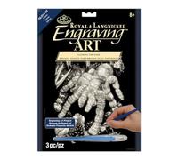 Royal & Langnickel Glow In The Dark Engraving Art A4 Size Tarantula Designed Painting Set