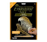 Royal & Langnickel Gold Engraving Art A4 Size Eagles Designed Painting Set