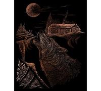 Royal & Langnickel Howl Copper Engraving Art