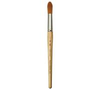 Royal & Langnickel, Jumbo Brush, Medium Gold Taklon, Round 40, R205-40