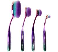 Royal & Langnickel Moda Prismatic Face Perfecting Kit Brush Set 4Pc