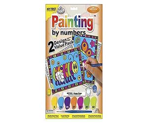 Royal & Langnickel My First Painting by Number Happy Bugs Designed Painting Set (2 projects), Blue