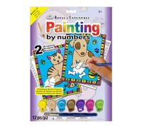 Royal & Langnickel My First Painting by Number Kitten and Puppy Designed Painting Set (Pack of 2)