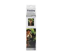 Royal & Langnickel - Paint by Number Artist Canvas Kit with Display Hanger - Thirsty Tiger