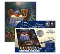 Royal & Langnickel Paint Your Own Masterpiece Garden Table Designed Painting Set