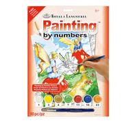 Royal & Langnickel Painting by Numbers A4 Size Flower Fairies Designed Painting Set